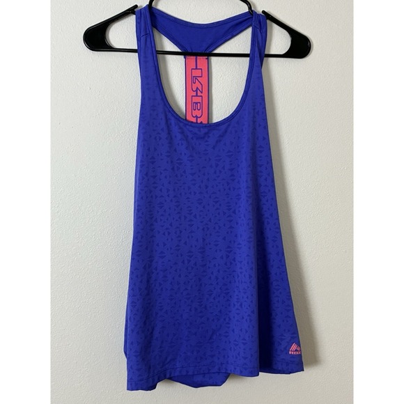 Reebok Tops - Reebok Geometric Purple Racer Back Tank‎ Size Medium (E15)